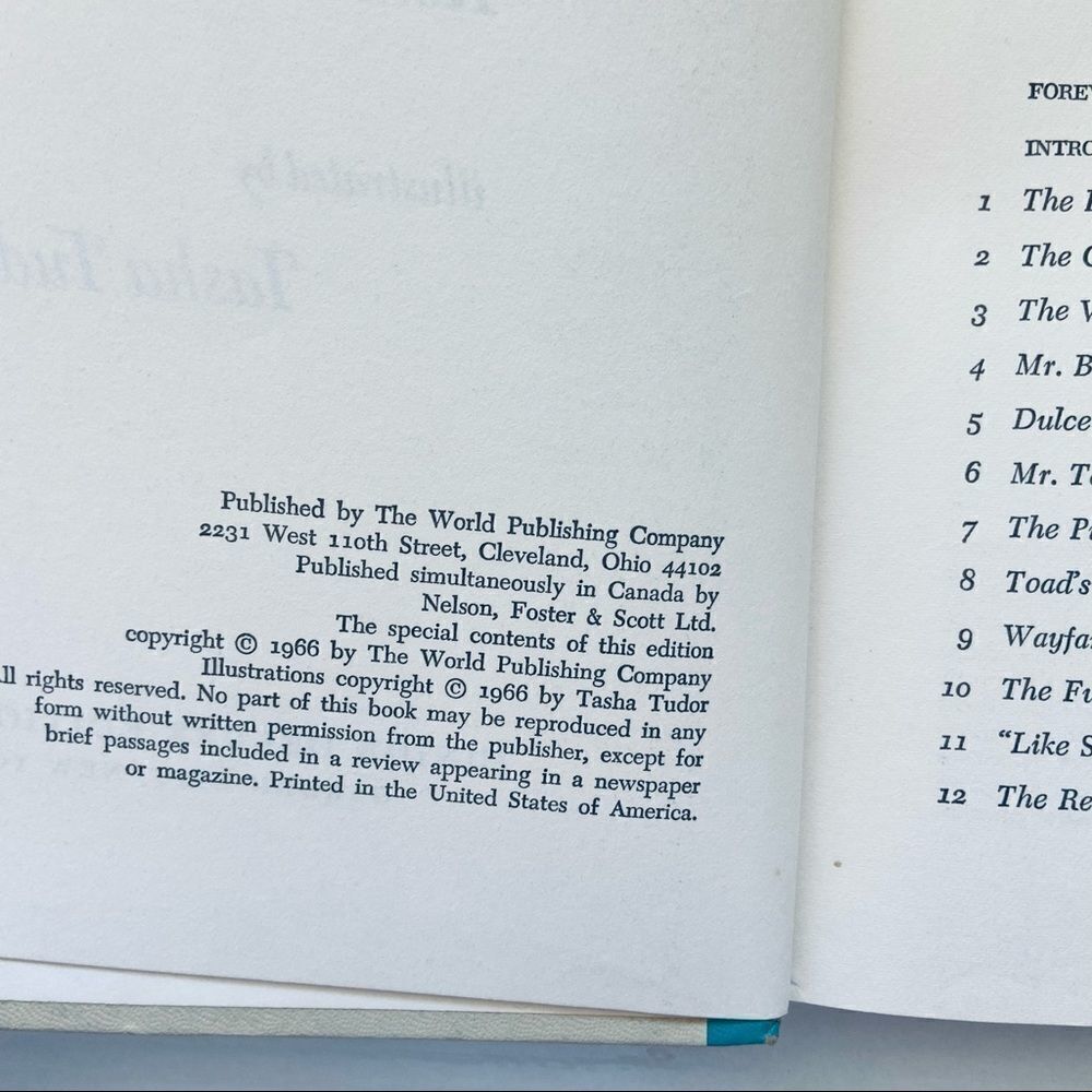 The Wind in the Willows - Vintage Edition - 1966 - Picture 5 of 5